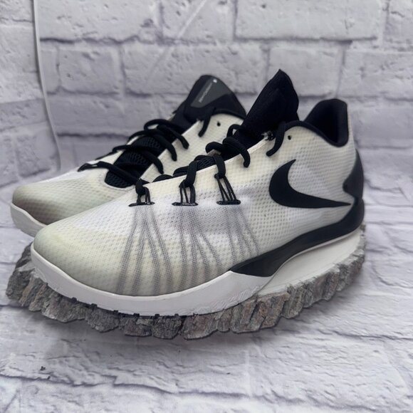 Nike Hyperchase TB Basketball Shoes Mens Size 13 Black & White Sneakers EUC - Picture 5 of 11